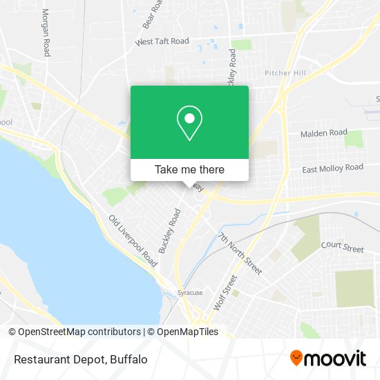 Mapa de Restaurant Depot
