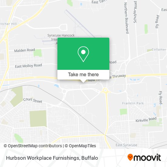 Mapa de Hurbson Workplace Furnishings