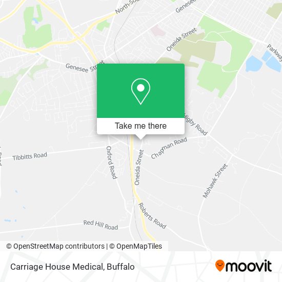 Carriage House Medical map
