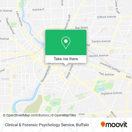 Mapa de Clinical & Forensic Psychology Service