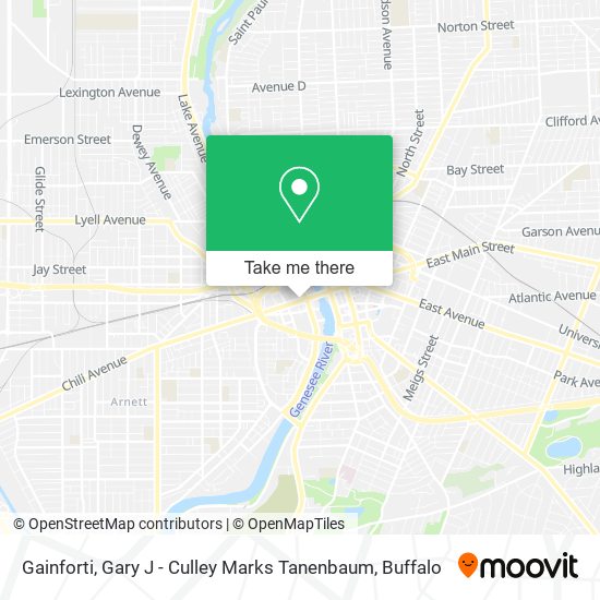 Gainforti, Gary J - Culley Marks Tanenbaum map