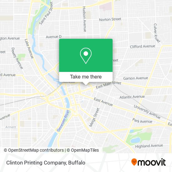 Mapa de Clinton Printing Company