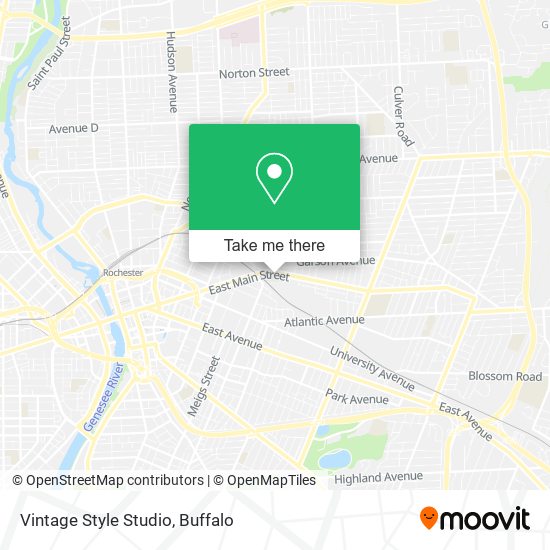 Vintage Style Studio map