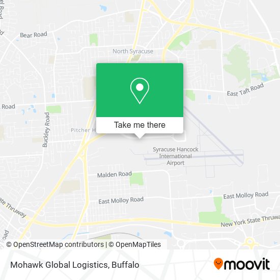 Mohawk Global Logistics map