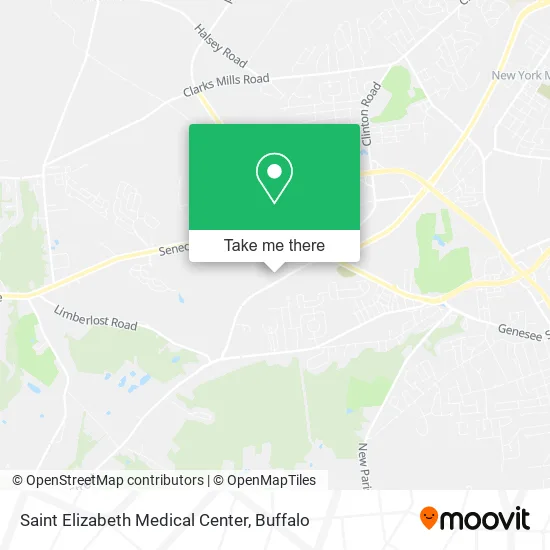 Saint Elizabeth Medical Center map