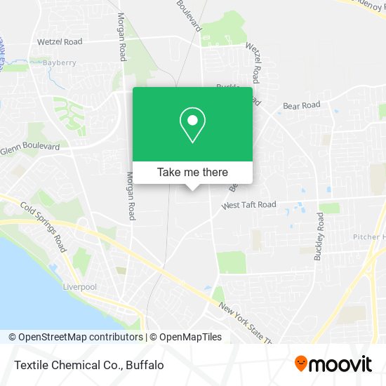 Textile Chemical Co. map