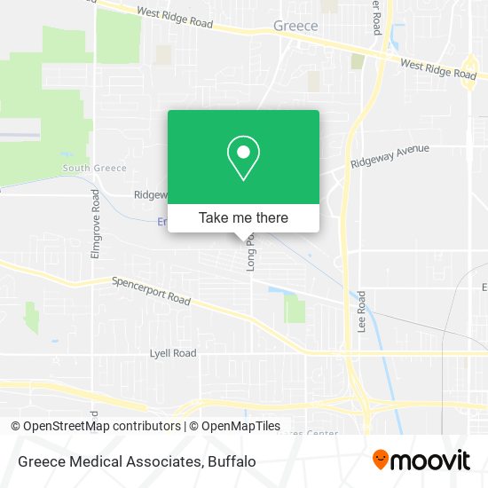 Greece Medical Associates map