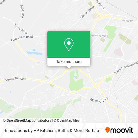 Innovations by VP Kitchens Baths & More map