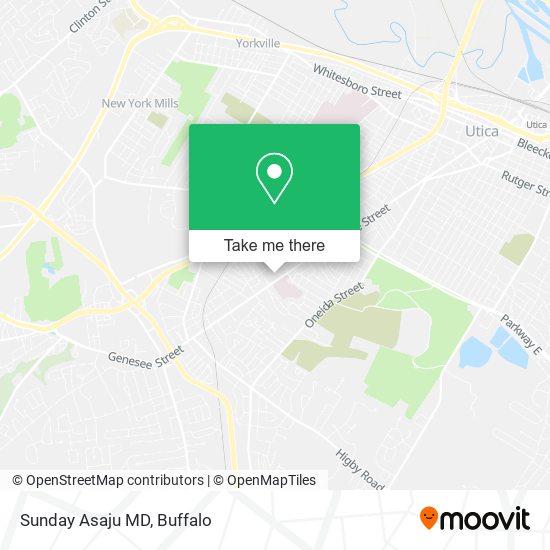 Mapa de Sunday Asaju MD