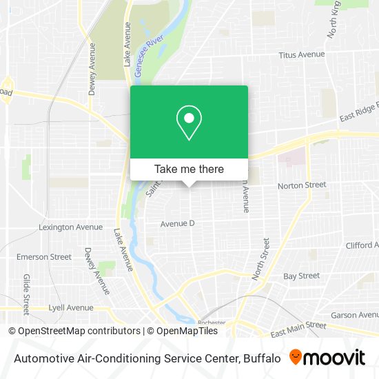 Automotive Air-Conditioning Service Center map
