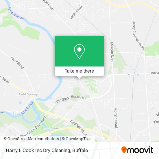 Mapa de Harry L Cook Inc Dry Cleaning