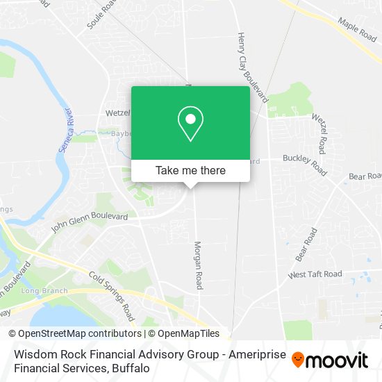 Wisdom Rock Financial Advisory Group - Ameriprise Financial Services map