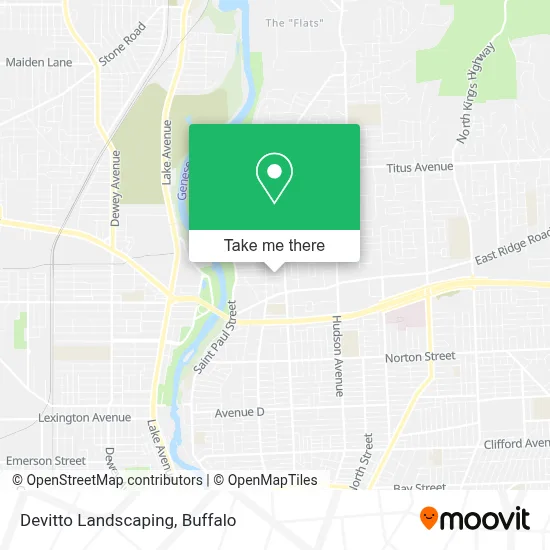 Devitto Landscaping map