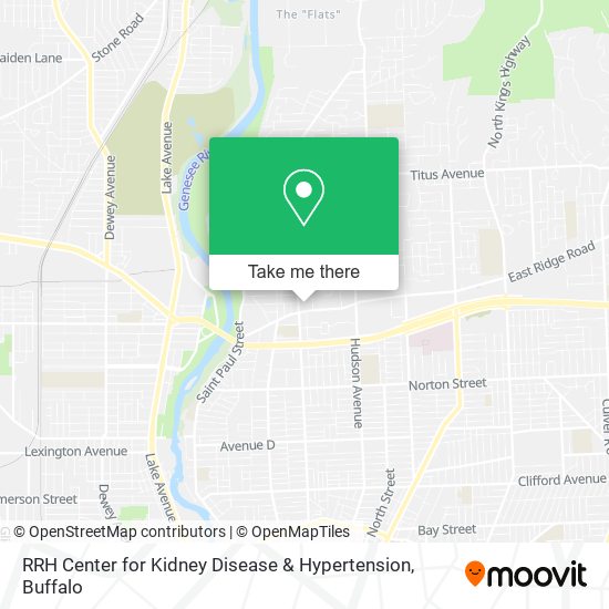 RRH Center for Kidney Disease & Hypertension map