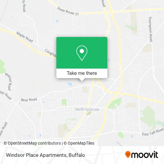 Mapa de Windsor Place Apartments