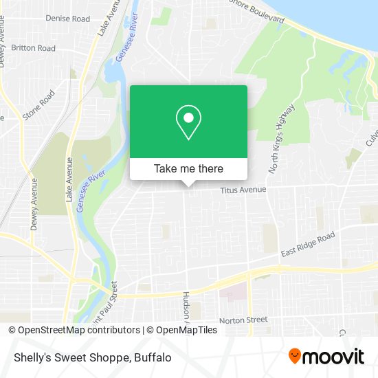 Mapa de Shelly's Sweet Shoppe