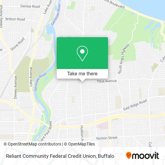 Mapa de Reliant Community Federal Credit Union