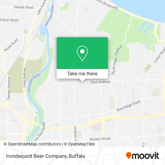 Irondequoit Beer Company map