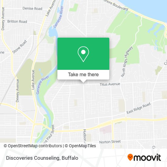 Discoveries Counseling map