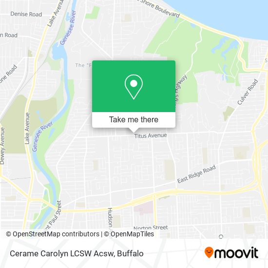 Cerame Carolyn LCSW Acsw map