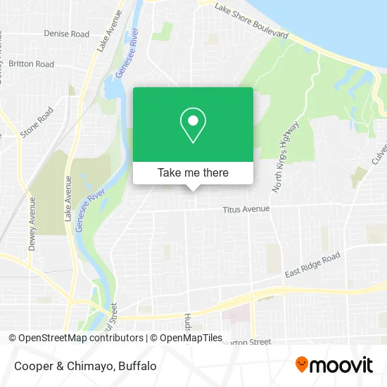 Cooper & Chimayo map