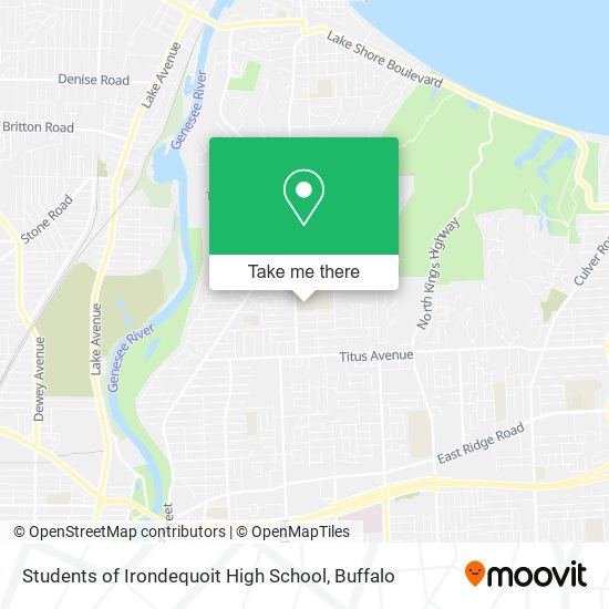 Students of Irondequoit High School map