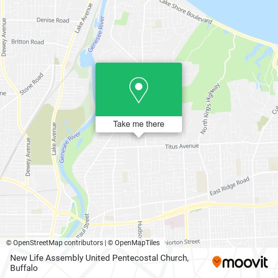 Mapa de New Life Assembly United Pentecostal Church