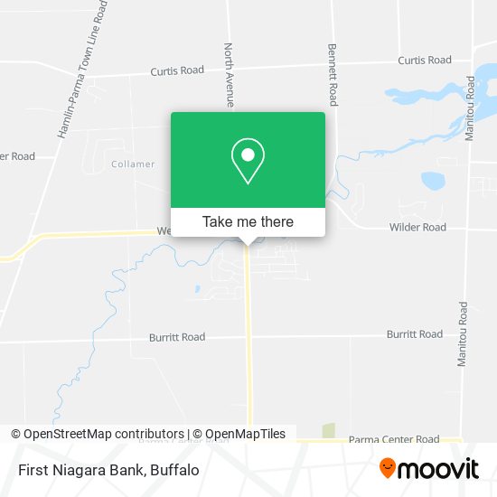 Mapa de First Niagara Bank
