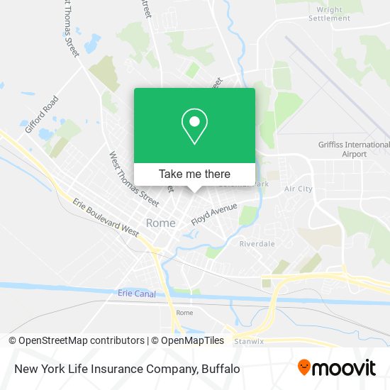 New York Life Insurance Company map