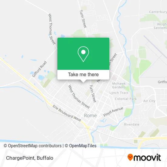 ChargePoint map