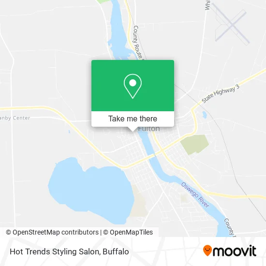 Hot Trends Styling Salon map