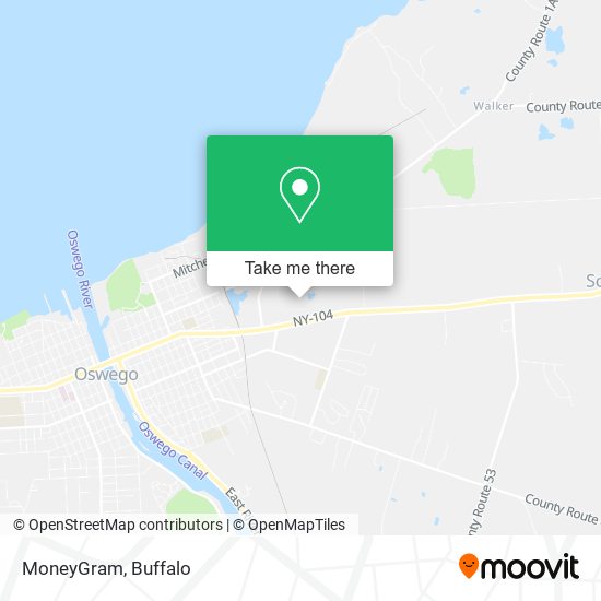 Mapa de MoneyGram