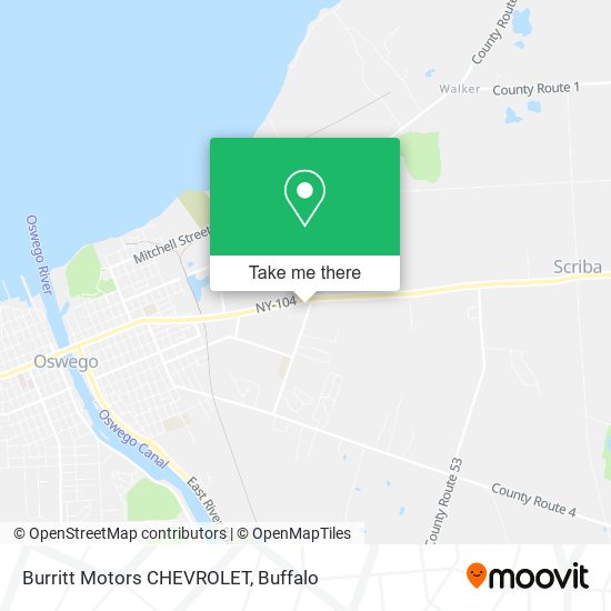 Mapa de Burritt Motors CHEVROLET