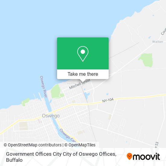 Government Offices City City of Oswego Offices map