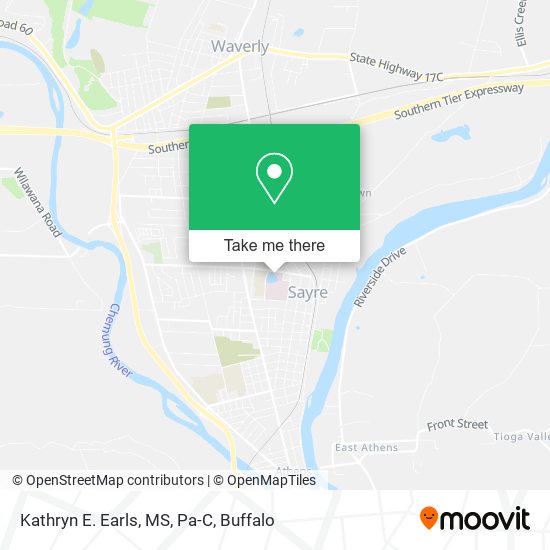 Kathryn E. Earls, MS, Pa-C map