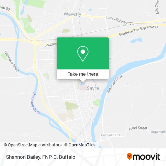 Shannon Bailey, FNP-C map