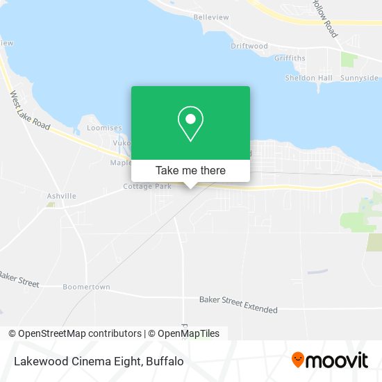 Mapa de Lakewood Cinema Eight