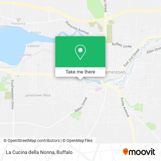 La Cucina della Nonna map