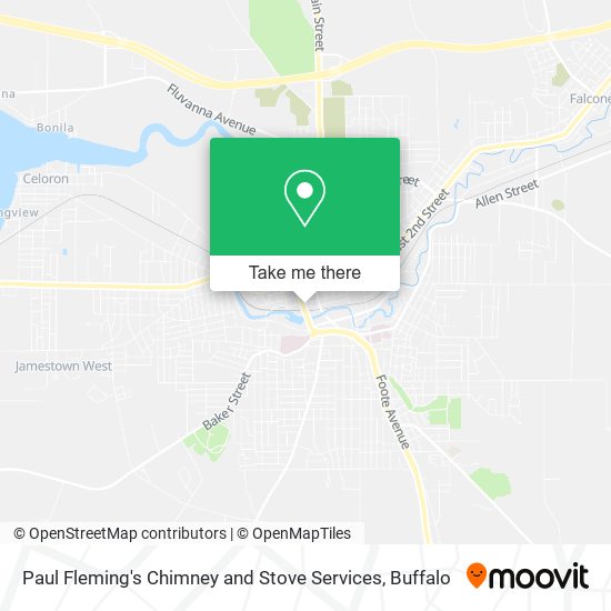 Mapa de Paul Fleming's Chimney and Stove Services