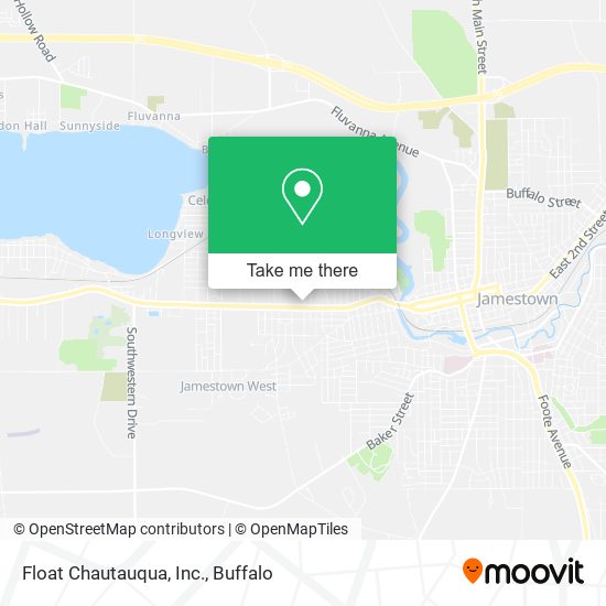 Mapa de Float Chautauqua, Inc.