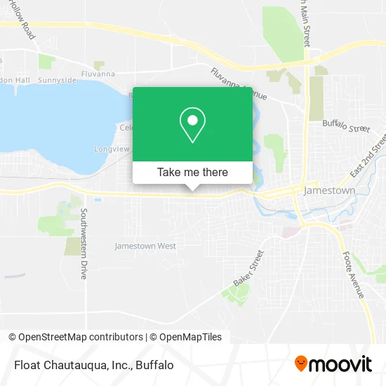 Float Chautauqua, Inc. map