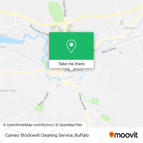 Mapa de Cameo Stockwell Cleaning Service