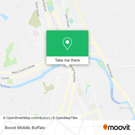 Boost Mobile map