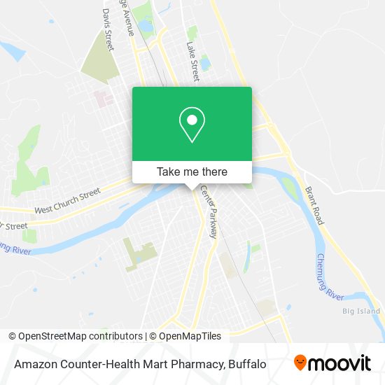 Amazon Counter-Health Mart Pharmacy map