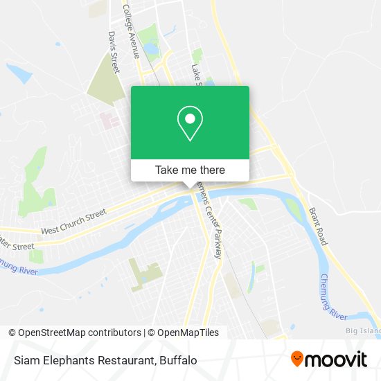 Siam Elephants Restaurant map