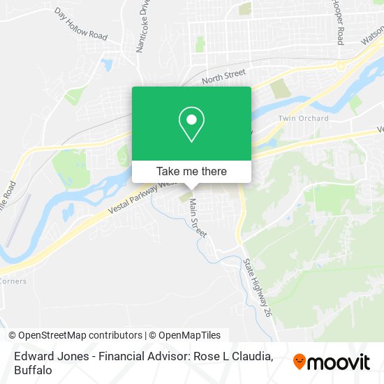 Edward Jones - Financial Advisor: Rose L Claudia map