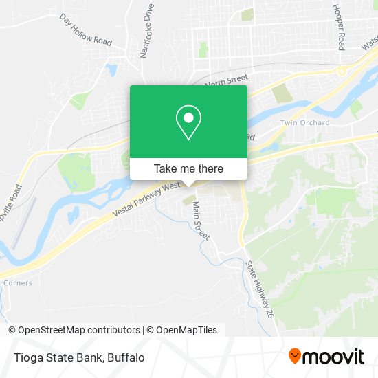 Mapa de Tioga State Bank
