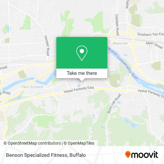 Benson Specialized Fitness map