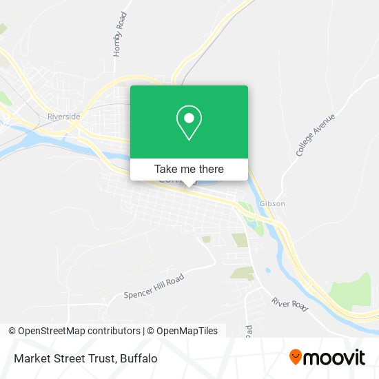 Market Street Trust map
