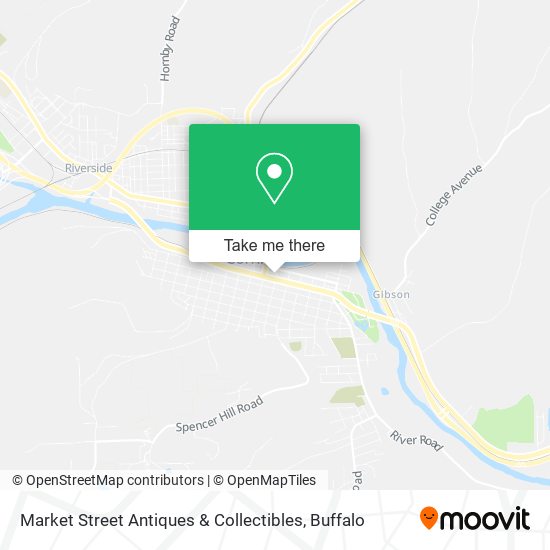 Market Street Antiques & Collectibles map